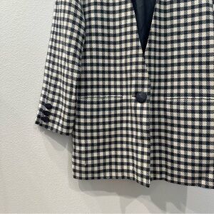 Vintage Eleanor P Brenner Checkered Blazer